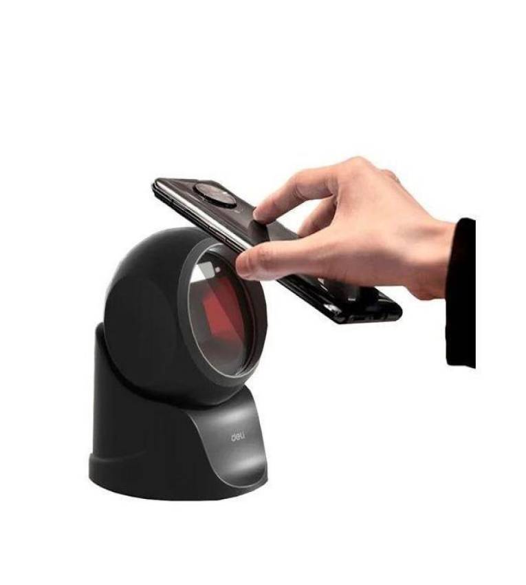Deli Caméra Scanner lecteur de code S231 1D/2D Barcode barres omnidirectionnel Rapide